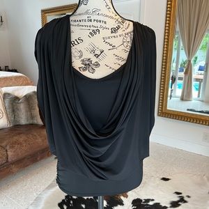 Women's Shirt Blouse Black Size M